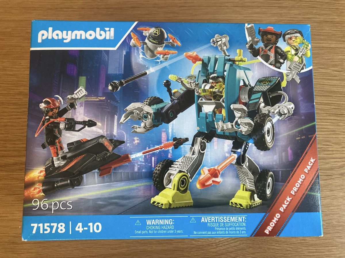 Playmobil Giocattoli: Playmobil Roboter vs. Fluggleiter – Nuovo e nell'imballaggio originale da Winterthur venduto da Whitefish