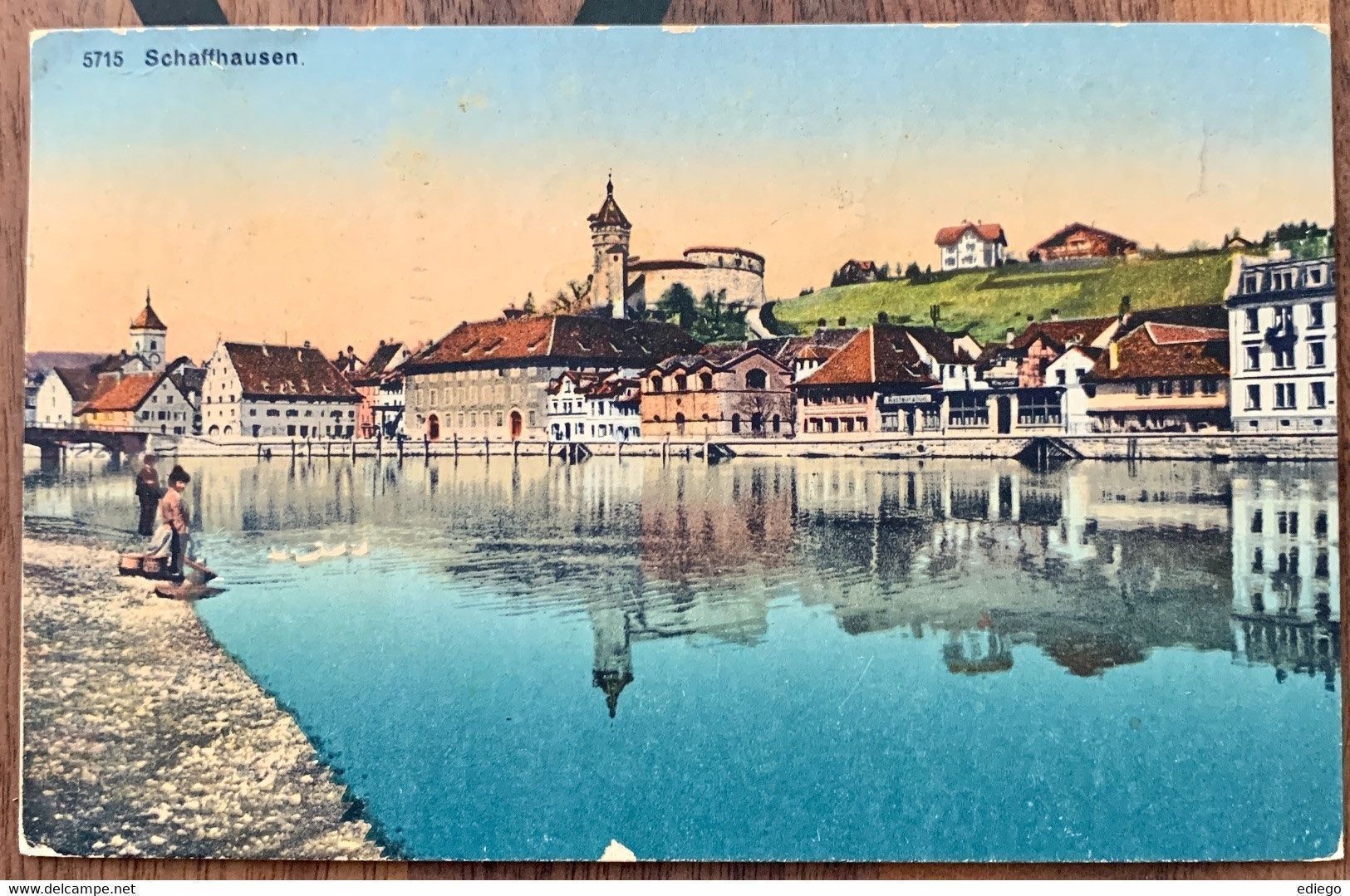 Cartoline postali: SCHAFFHAUSEN - 1925 – Usato da Lutry venduto da Ediego