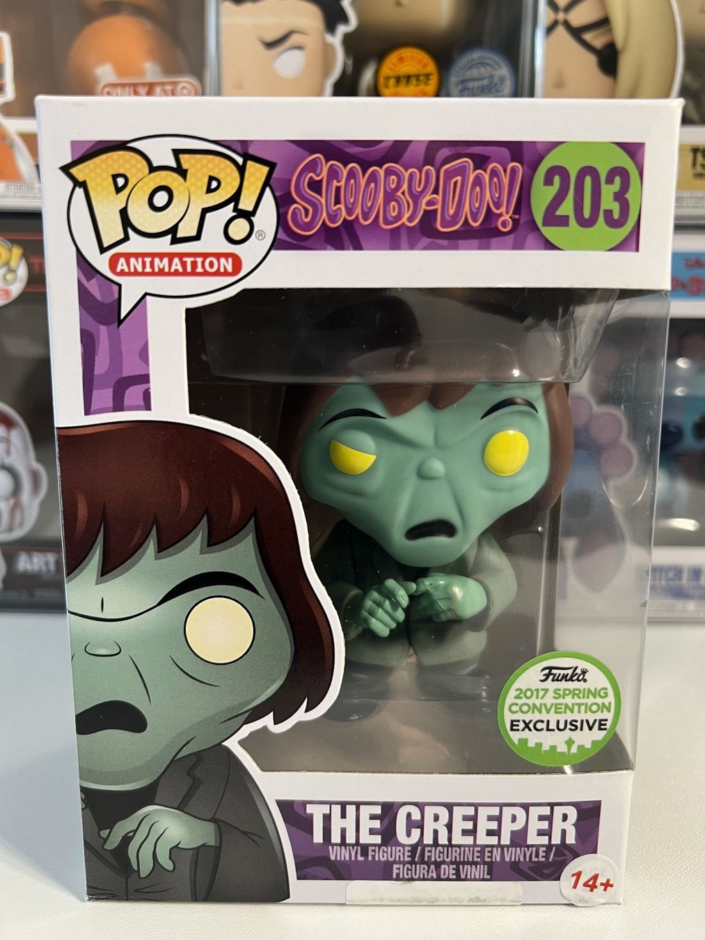 Funko Statuette: Funko POP! Animation Scooby-Doo The Creeper Edition Limitée – Nuovo e nell'imballaggio originale da Le Mouret venduto da perfectbijou