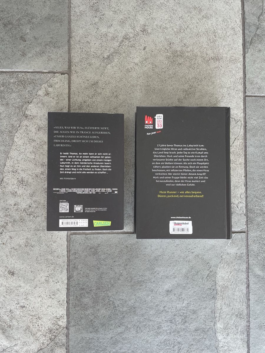 Bücher: Maze Runner & Kill Order – Gebraucht aus Zollikon von yul_5wgc 1
