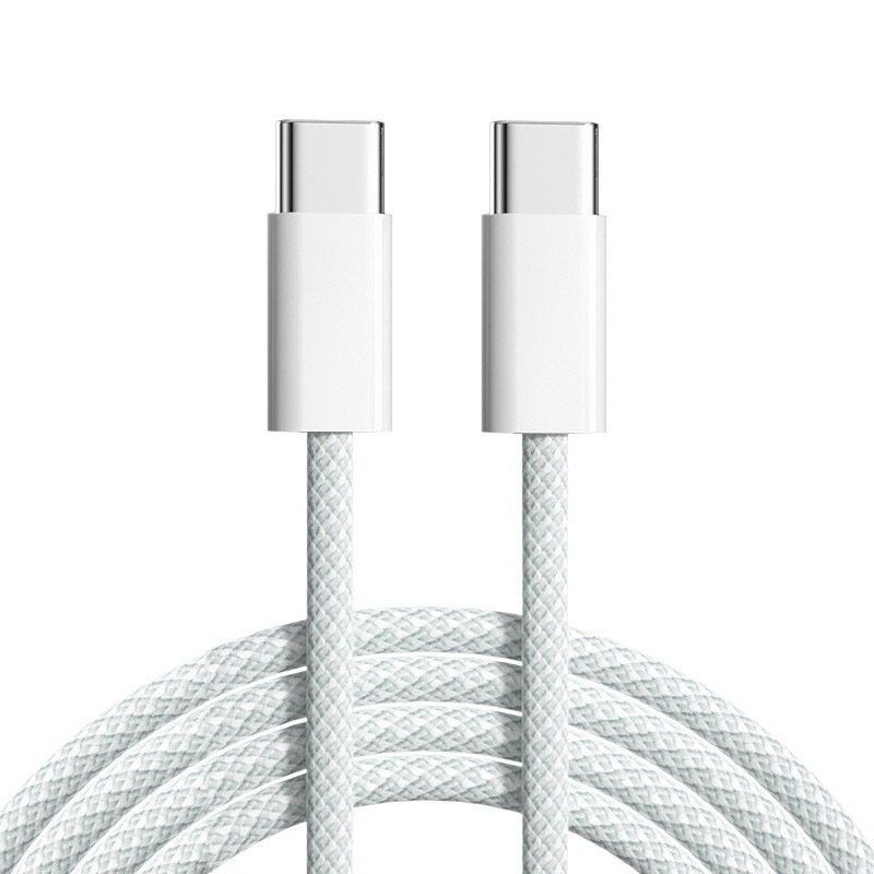 Caricabatterie: iPhone17 pro Max -Câble de données tressé C à C 60W – Nuovo e nell'imballaggio originale da Morges venduto da DigiAC