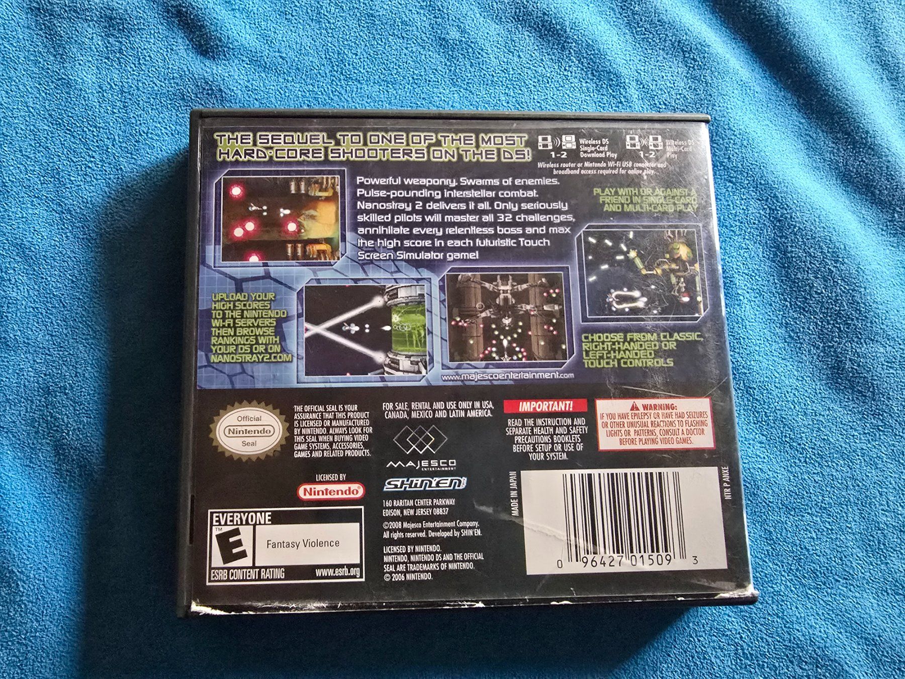 Spiele: Jeu Nintendo DS Nanostray 2 – Gebraucht aus versoix von moonkey02 1