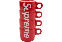 Supreme Gobelets empilables (set de 4) 2018 Rouge
