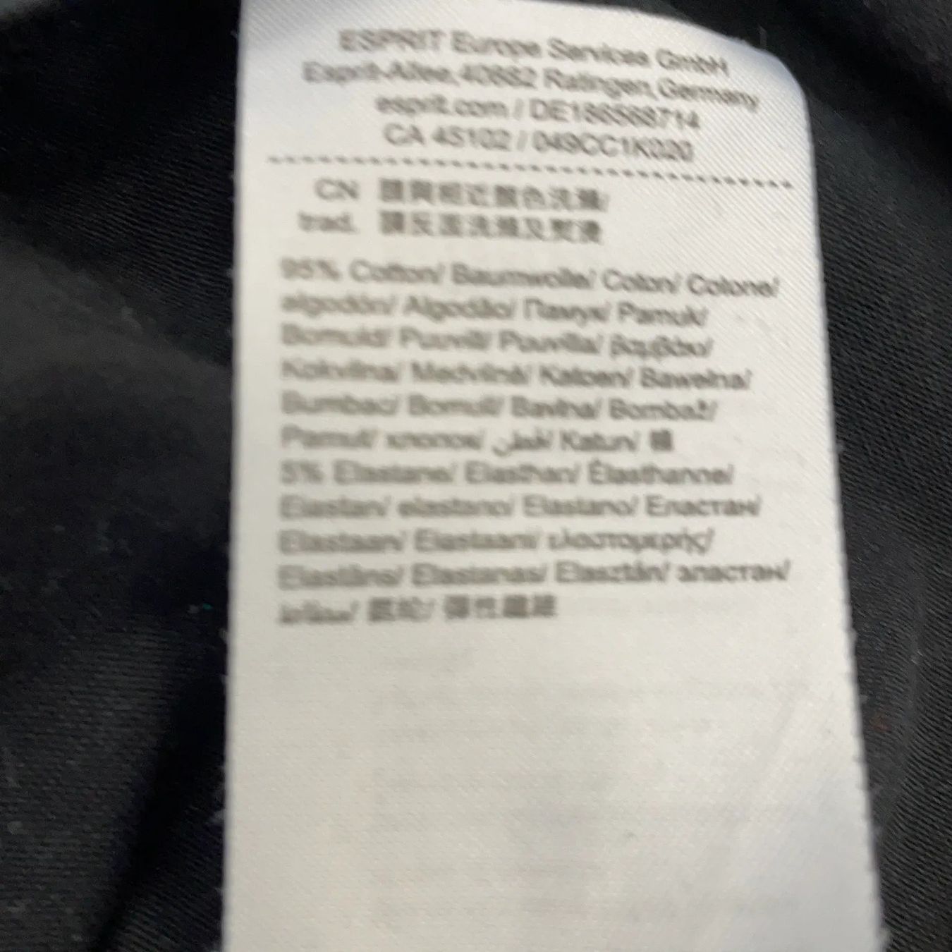 Esprit Top: Esprit Sommer Top, Schwarz, Grösse M – Usato da zürich venduto da saramarina 2