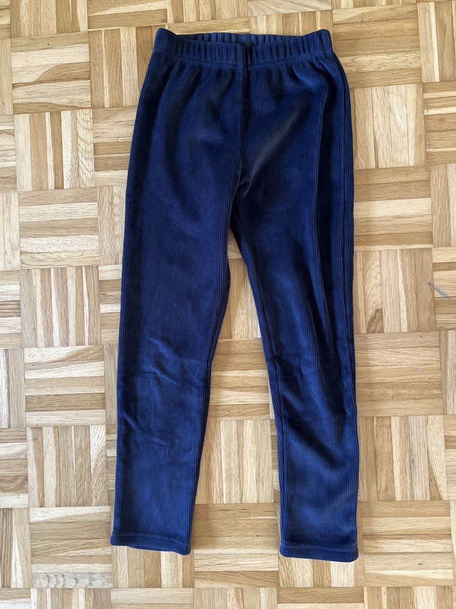 Calze & Collant: samt weiche Leggings dunkelblau - Grösse 128 – Usato da Zuchwil venduto da Commander0