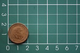 währung espana una peseta 1953