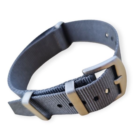 Bracciali & Braccialetti: NATO Strap  Armband 22 mm grau 9498 – Nuovo e nell'imballaggio originale da Leipzig venduto da rheingold_watches 1