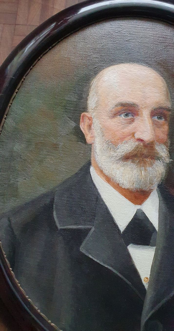Gemälde: Gemälde - Herrenportrait, signiert S. Hernis – Gebraucht aus Kreuzlingen von Rschweiz1 3