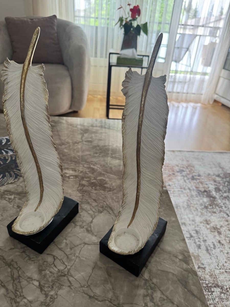 Tutte le decorazioni: 2x Feder Deko Set – Usato da Dietlikon venduto da privat964 1