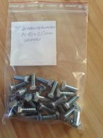 Sechskantschrauben M 10 x 25 mm, verzinkt, 25 Stück