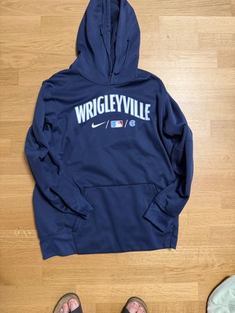 Hoodie Nike Dri-Fit Baseball Grösse L dunkelblau guter Zusta