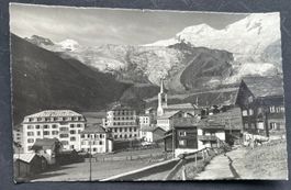 Saas-Fee. Allalinhorn u. Feegletscher, Hotel du Glacier