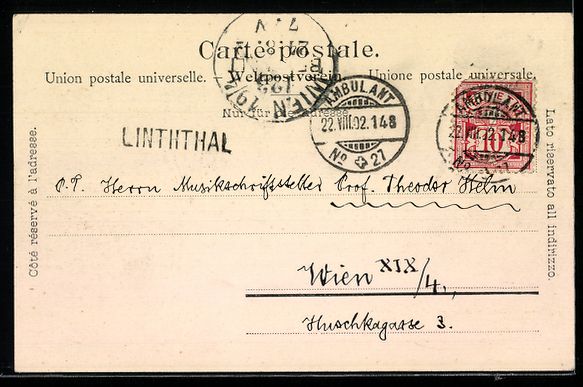 Ansichtskarten: AK Bad Stachelberg im Linthal, Panorama – Gebraucht aus Berlin von bartko-reher 1