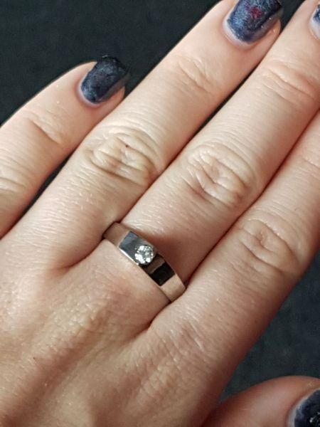 Anelli: Edler Brillantring aus 750 Weissgold – Nuovo (secondo la descrizione) da Unterägeri venduto da Altgoldschmuck 3