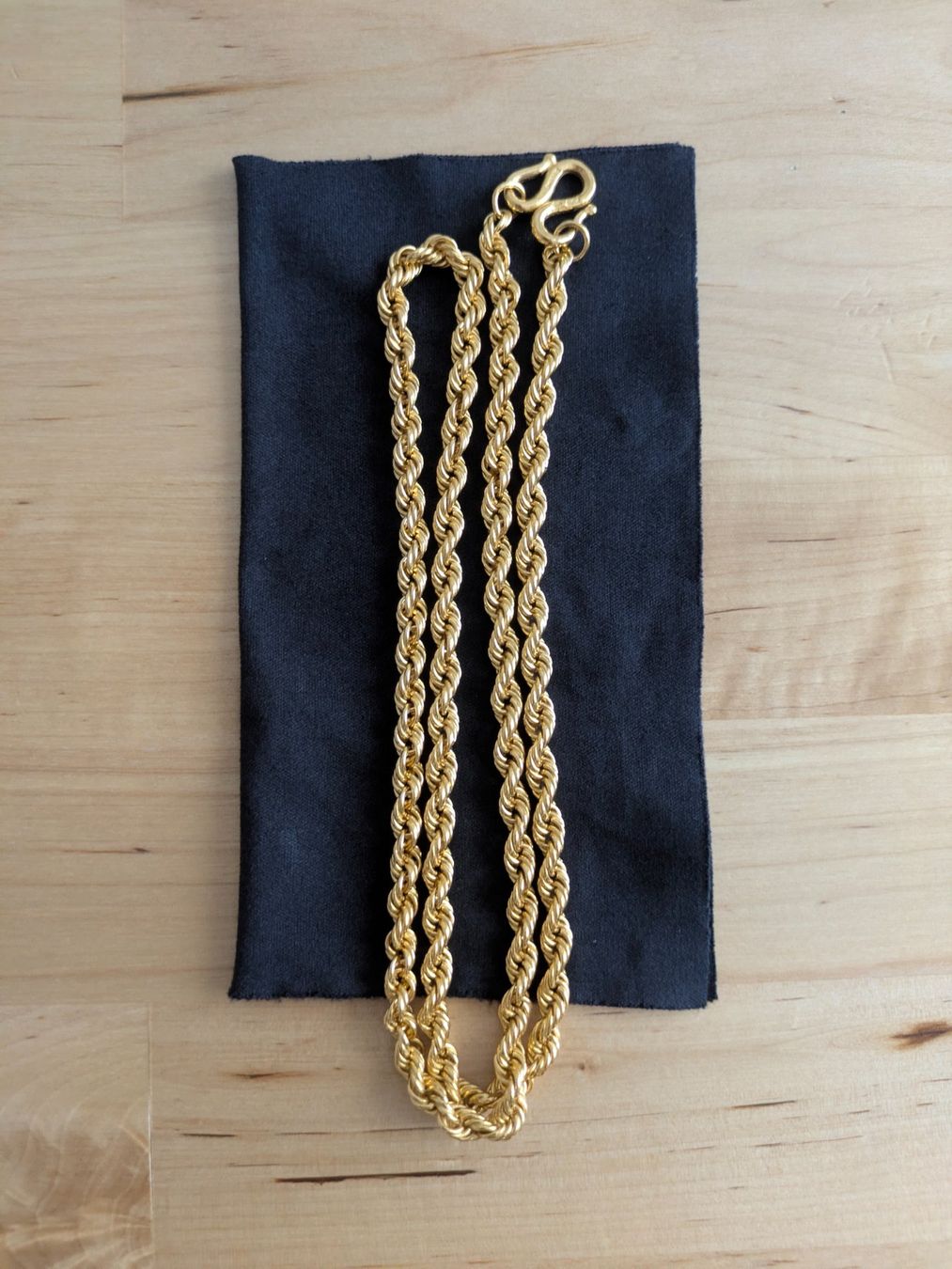Catenine: 24 karat goldkette massivgold – Usato da St. Gallen venduto da ada_9q6c 4