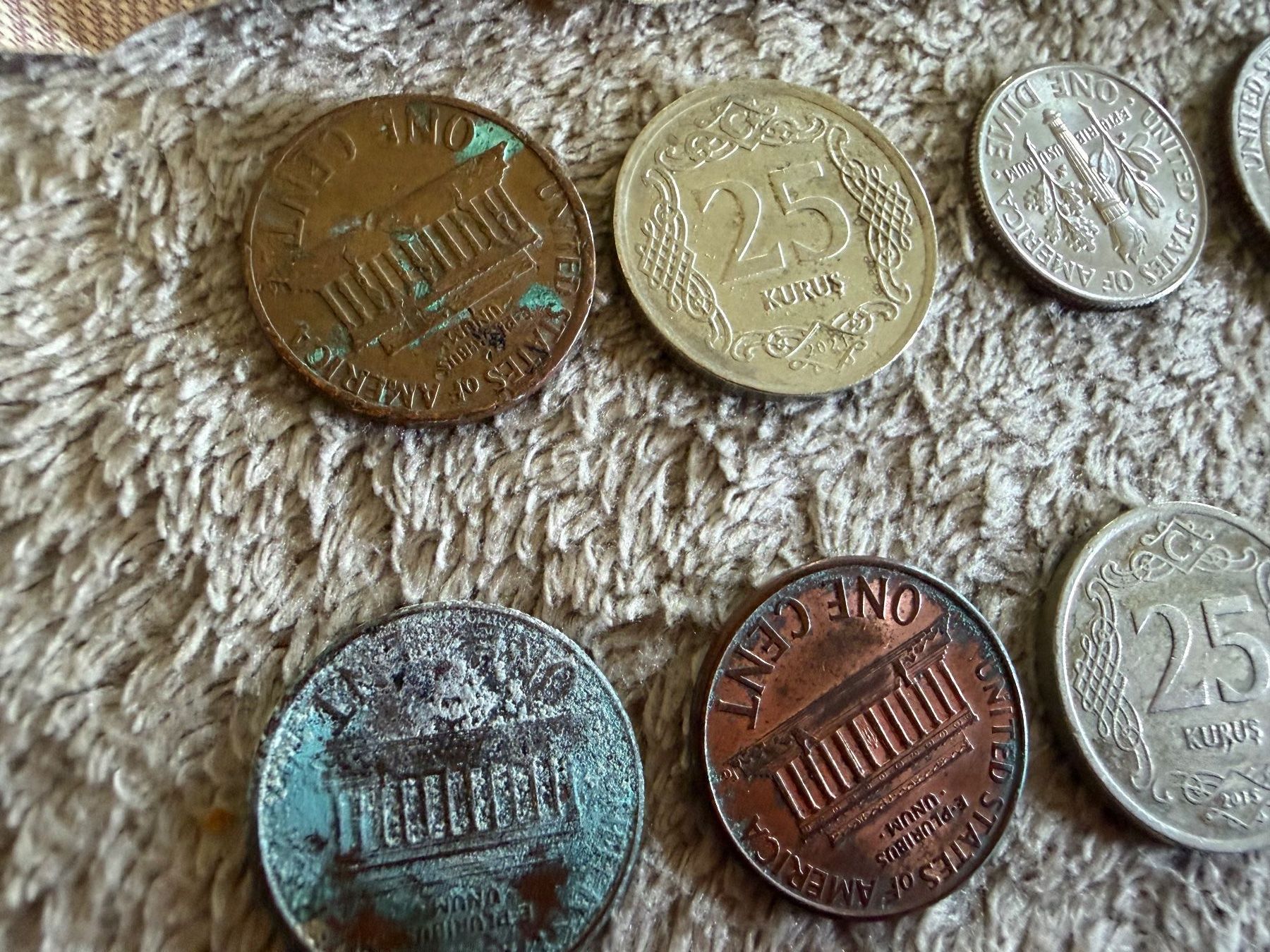 Tutti le monete: Quarter Dollar, Cent Münzen Liberty – Usato da Aarau venduto da KorgPA 3