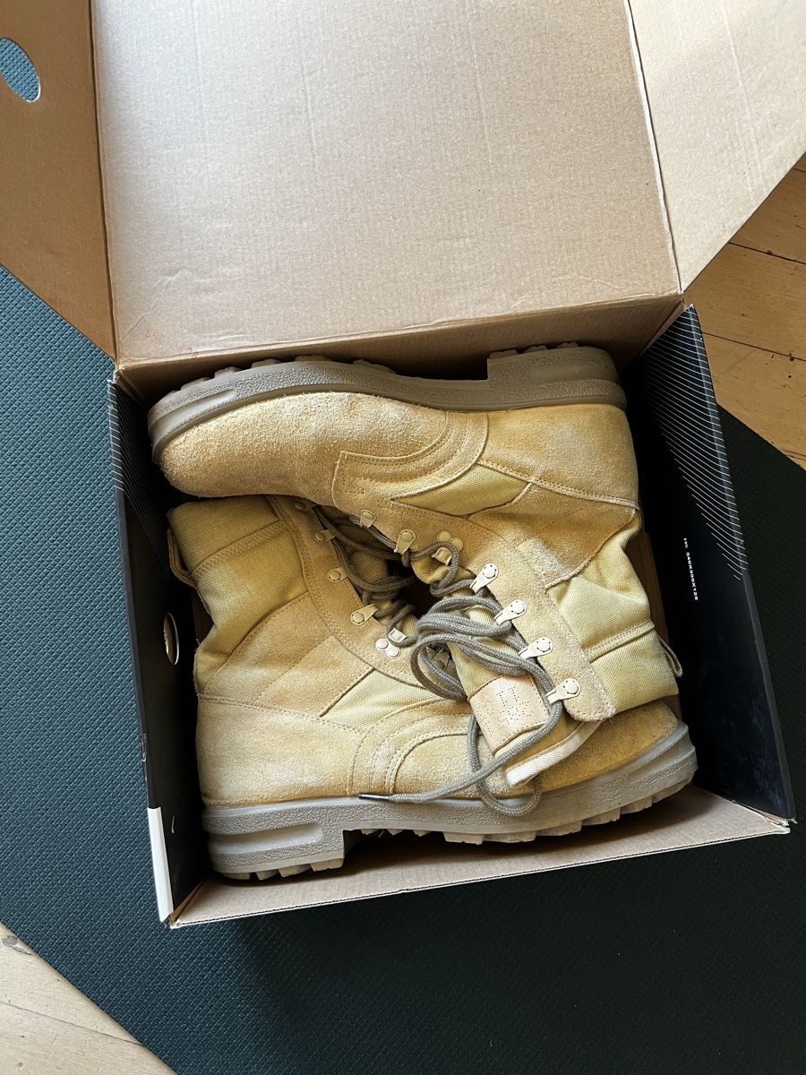Scarpe da uomo: Lederboot Army Stiefel Leder – Usato da Bern venduto da piccu 4