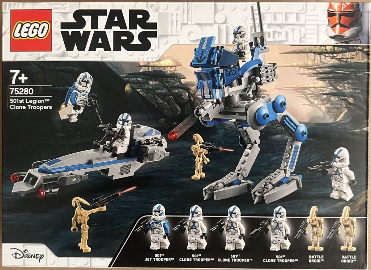 Lego Baukästen: LEGO Star Wars 75280 501st Legion Clone Troopers  – Neu und originalverpackt aus Frinvillier von Tulepule