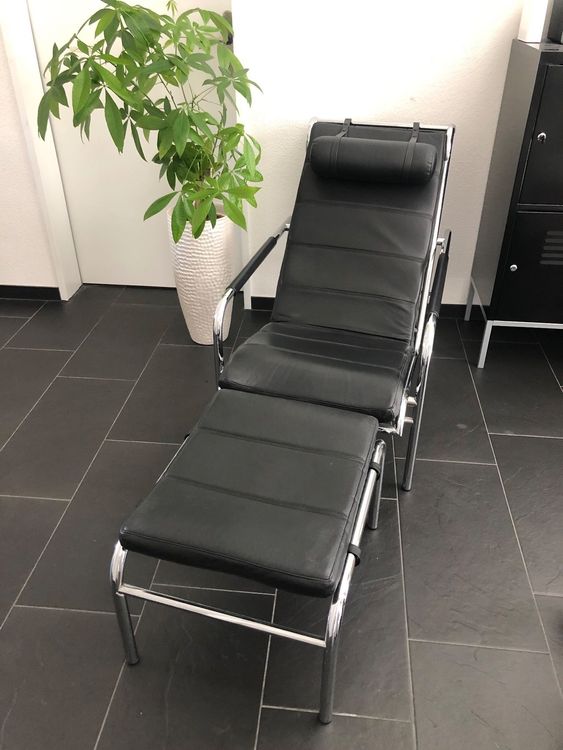 DesignSessel (Chaiselongue) inkl. Hocker von Zanotta Genni Kaufen