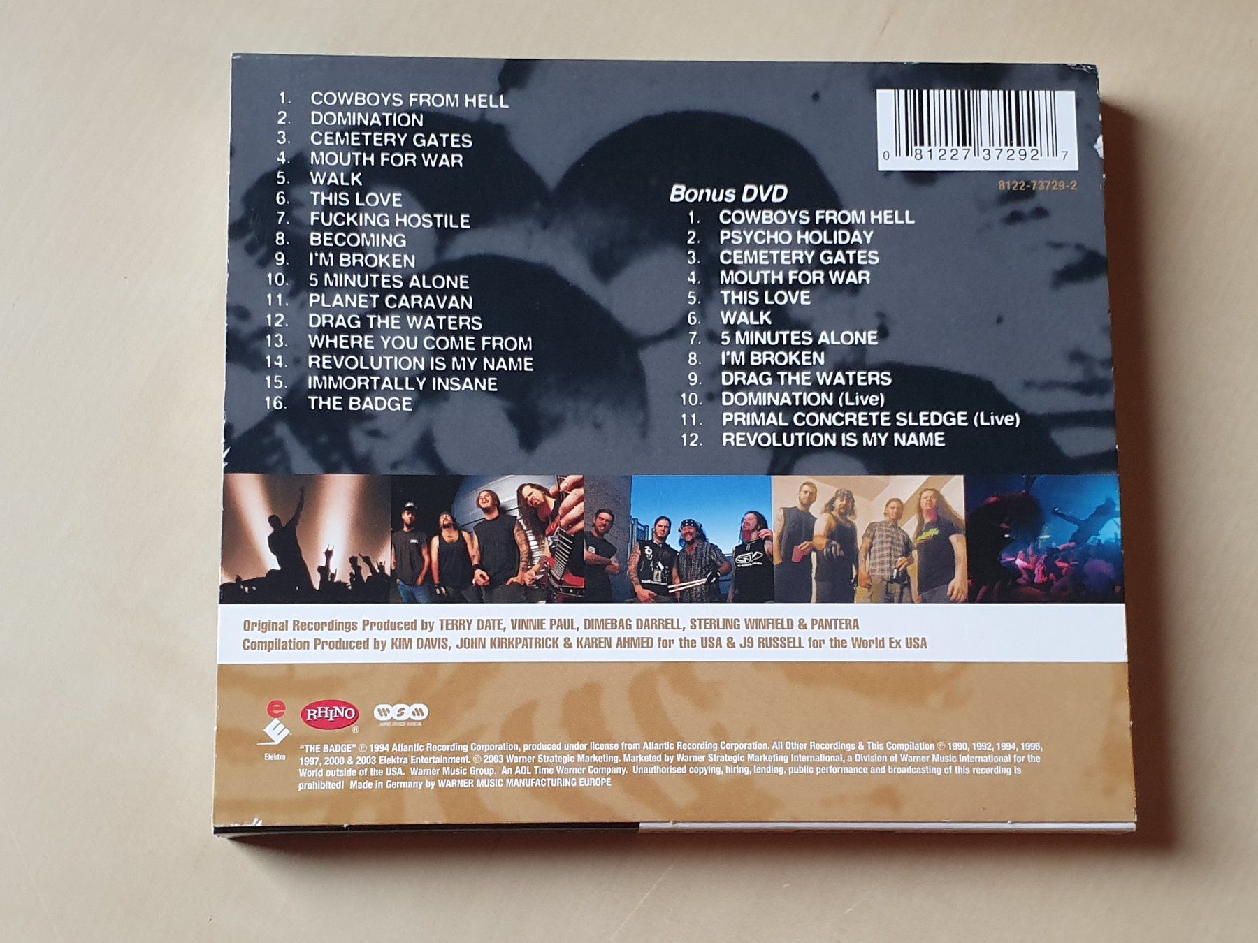 CD: Pantera Reinventing Hell The best of – Usato da Stansstad venduto da collectorsshop 1