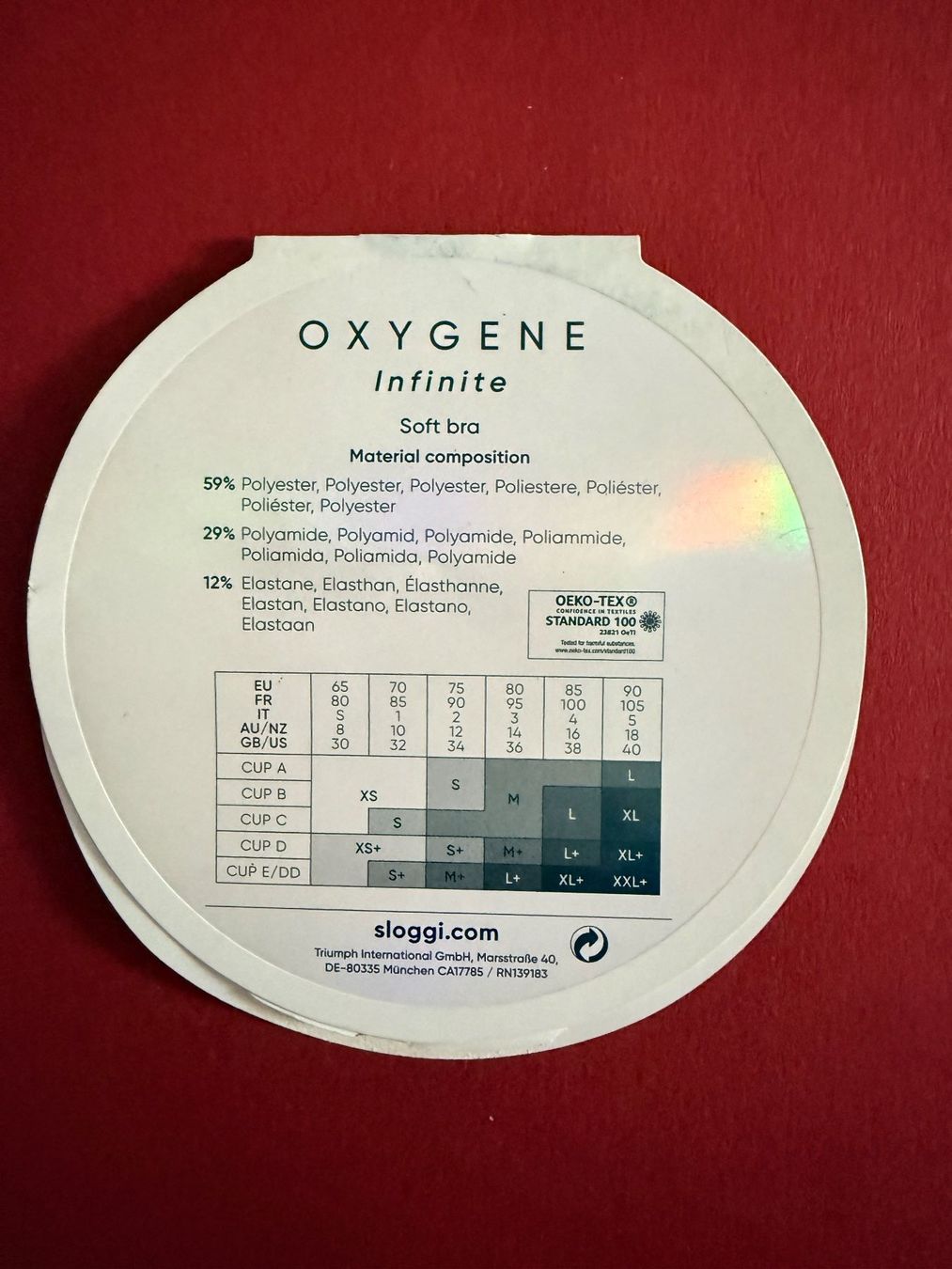 Sloggi Altra biancheria intima: SLOGGi, OXYGENE Infinite Soft Bra, Grösse S, Farbe Weiss – Nuovo e nell'imballaggio originale da Rudolfstetten venduto da gst_g7xl 6