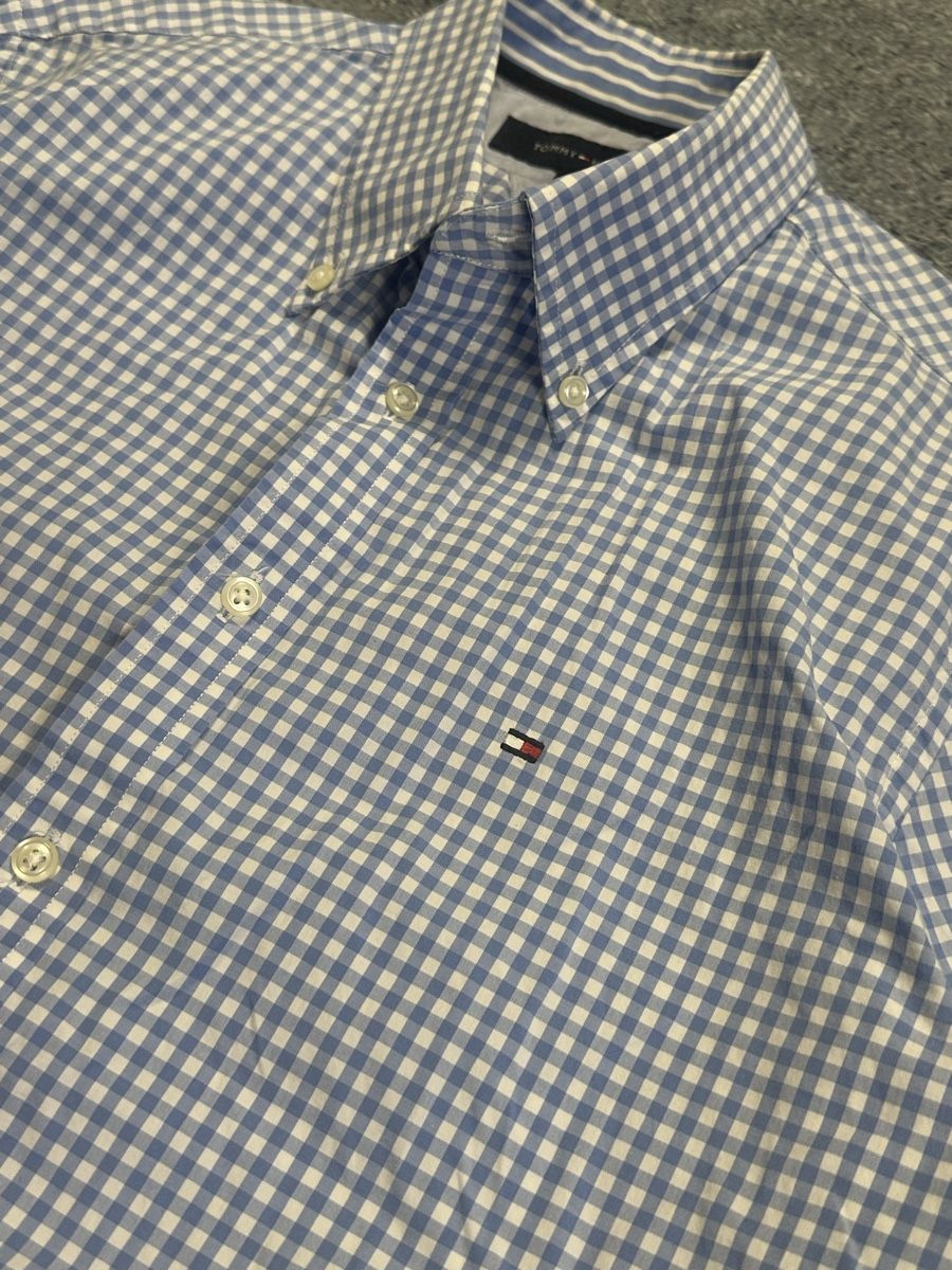 Tommy Hilfiger Camicie: Tommy Hilfiger Hemd Gr. S Hellblau/Weiss  – Usato da Luzern venduto da kim221080 1