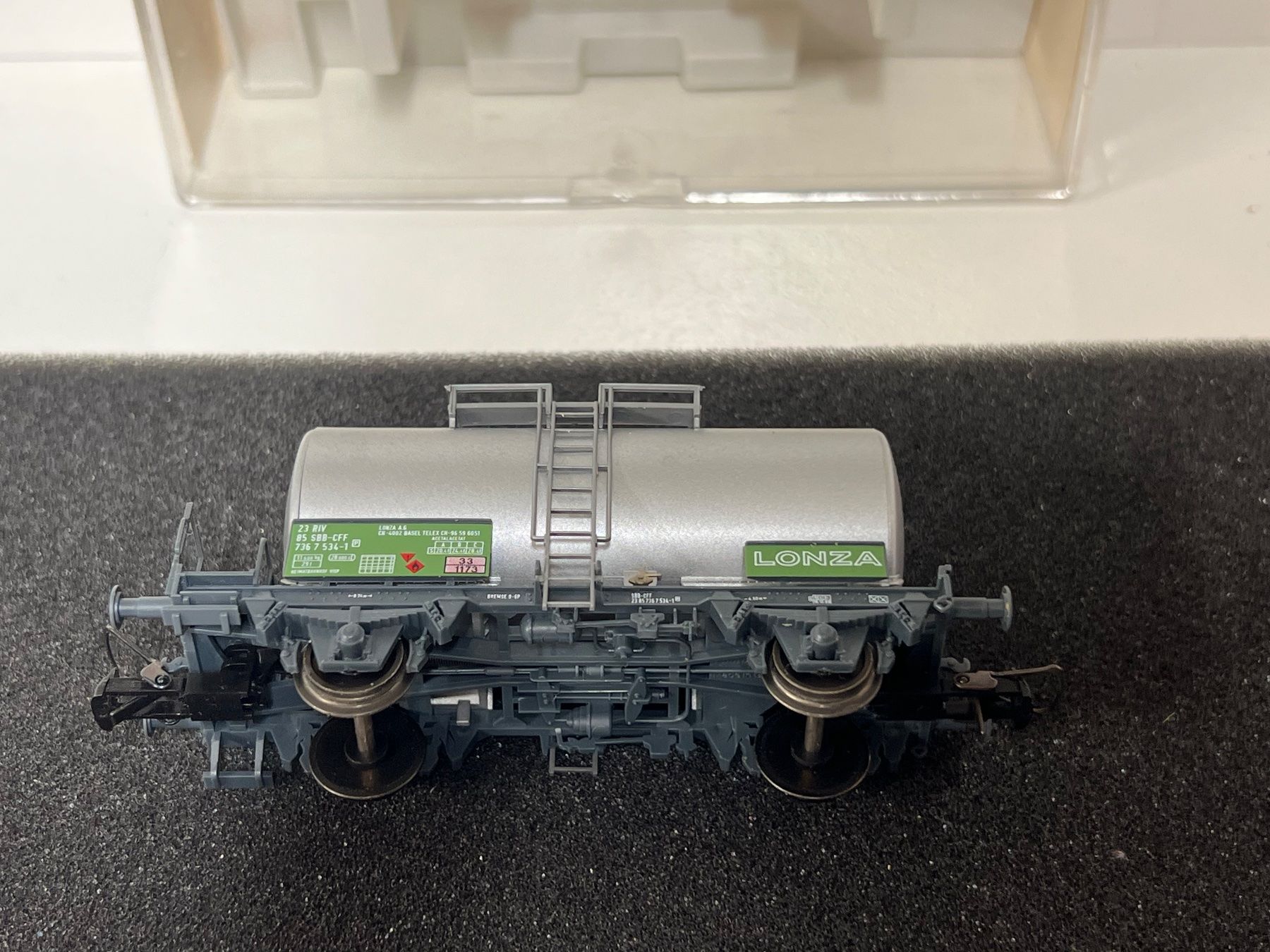 Fleischmann Modelleisenbahnen: Fleischmann SBB Lonza   DC – Gebraucht aus Neuenhof von ludovicco 5