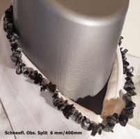 Halskette Schneeflocken (OBSIDIAN)