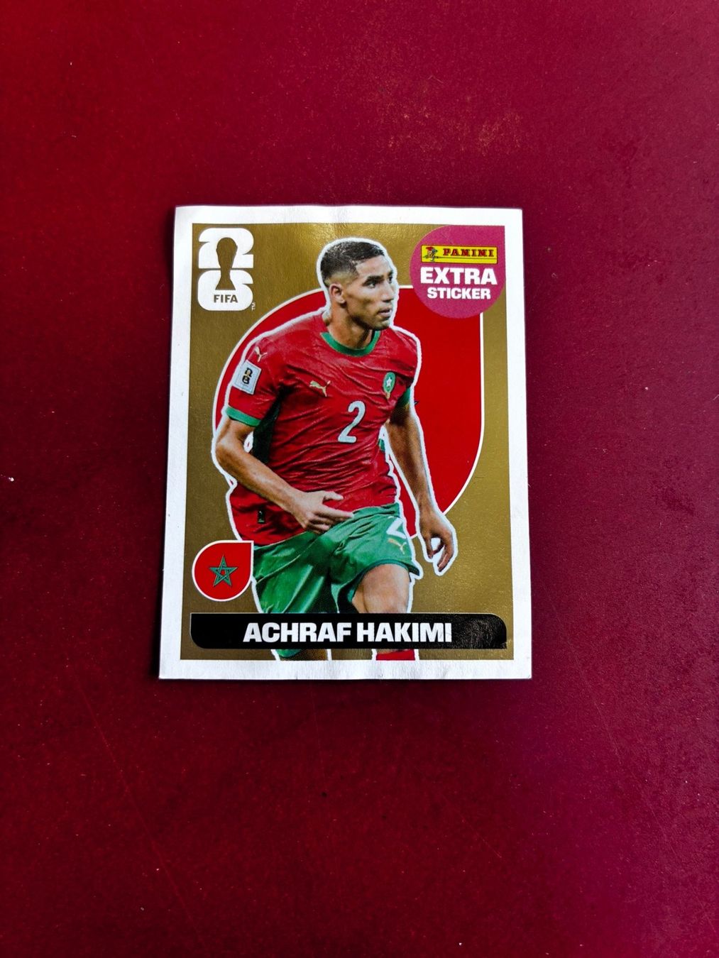 Panini Carte collezionabili: ACHRAF HAKIMI EXTRA STICKER GOLD - Panini – Nuovo (secondo la descrizione) da Weinfelden venduto da oka_9xdz