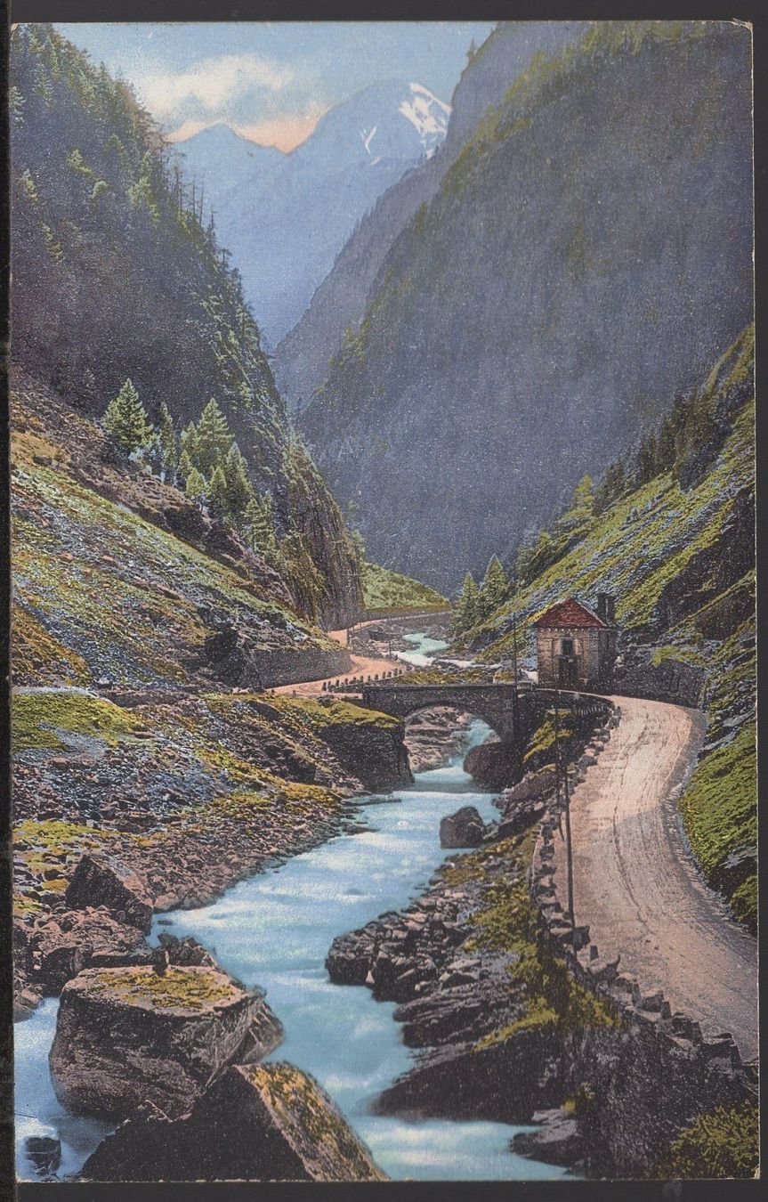 Cartoline postali: Route de Simplon – Usato da Aarau venduto da kufi44