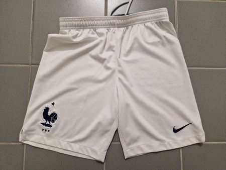 Nike Frankreich Shorts Weiss, Top Zustand