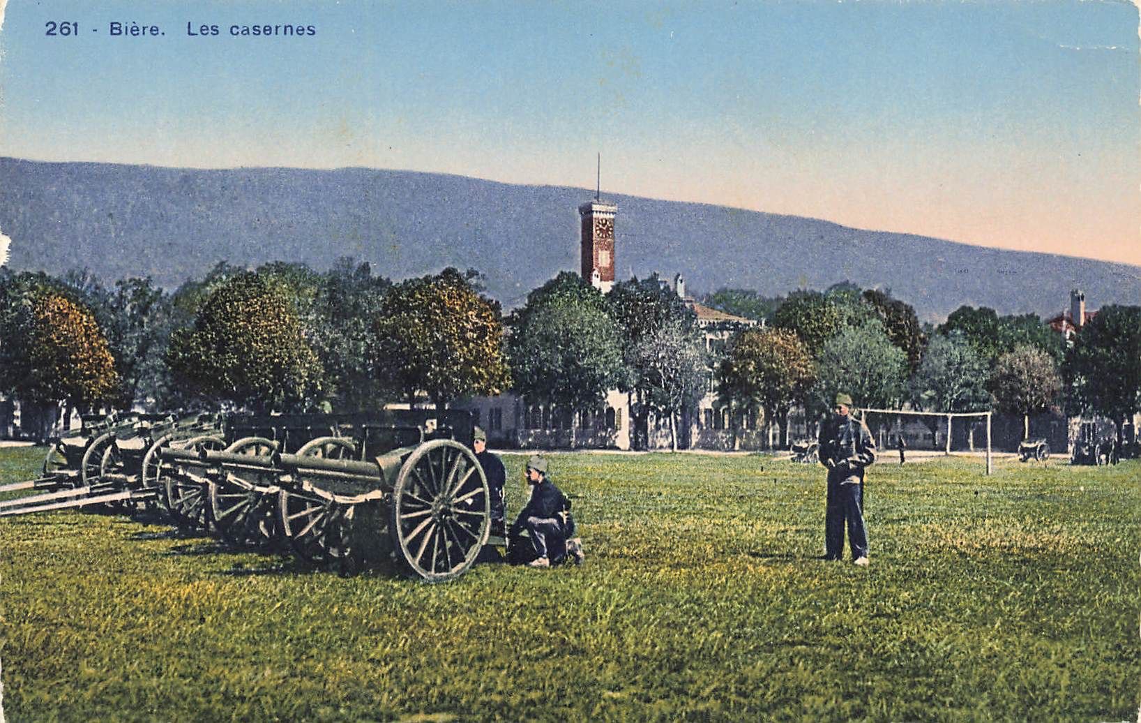 Cartoline postali: Biere les casernes Militär – Usato da Biasca venduto da Blenio71