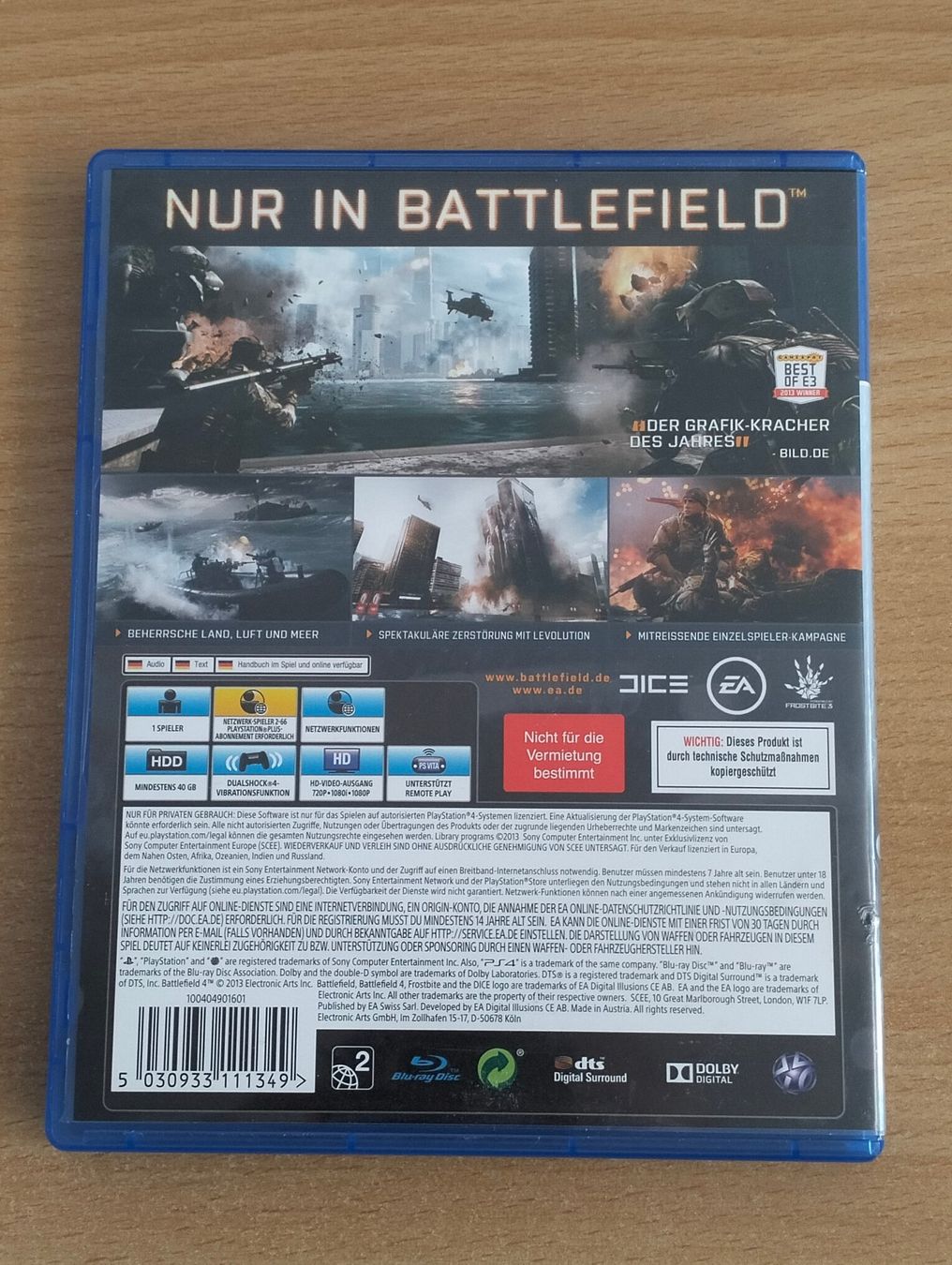 Giochi: Battlefield 4 - PS4 - Top Zustand! – Usato da Ittigen venduto da Izzmir 1