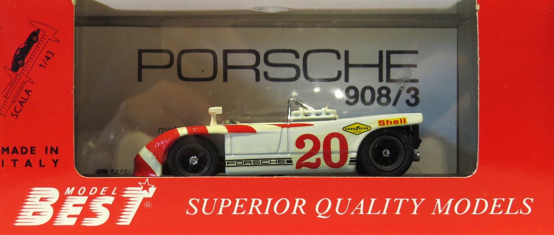 Porsche Modellini d'auto: 1:43 Porsche 908/3 1970 – Nuovo e nell'imballaggio originale da Ettingen venduto da campione_1 2