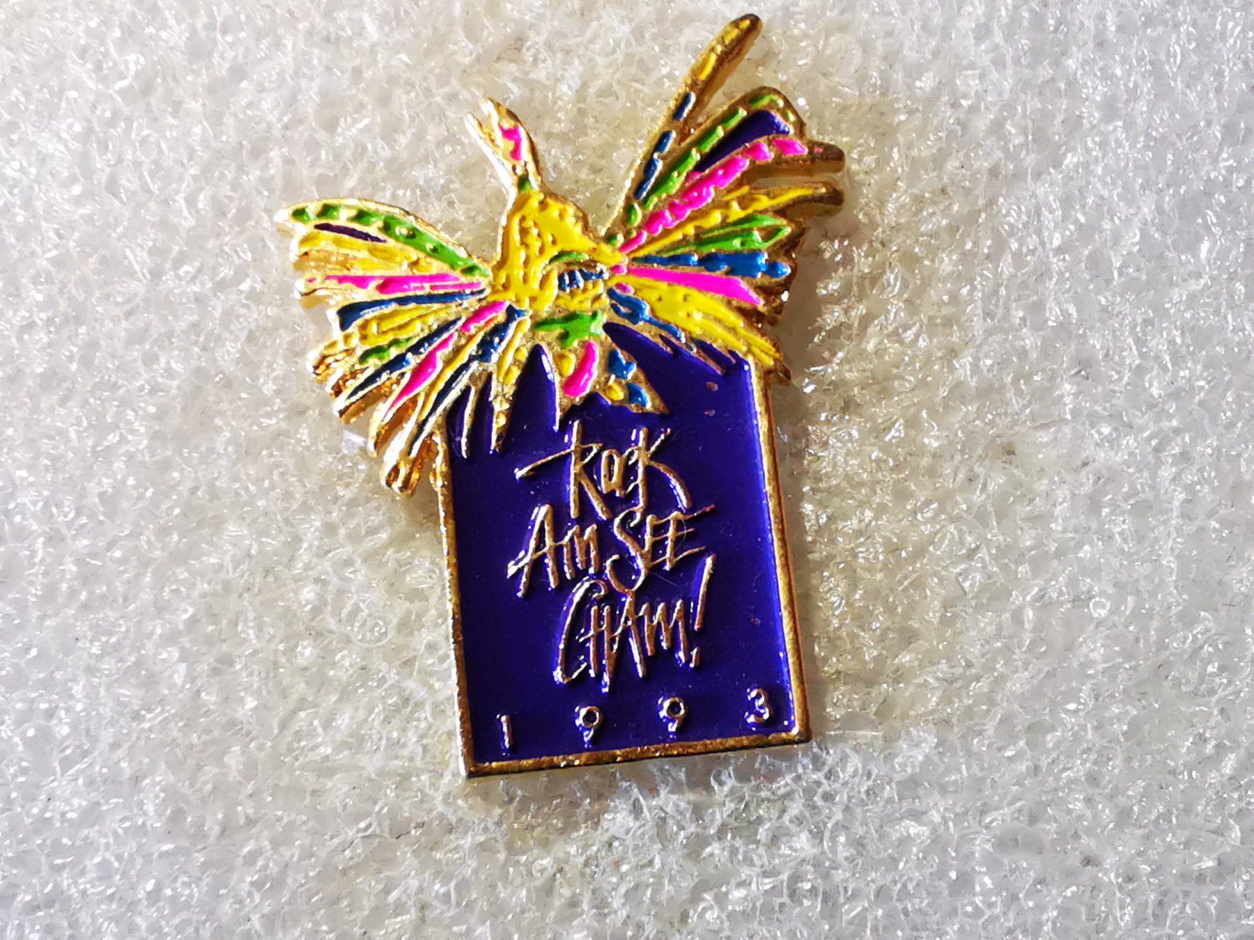 Placchette & Badge: Ansteckpin 76: Rock am See Cham – Usato da Oppligen venduto da Pin-Fall-Shop