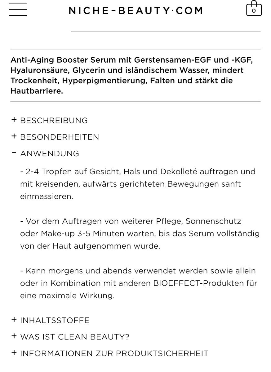 Cura del viso: BIOEFFECT EGF Power Serum EGF INTENSE, Anti-Aging, Neu – Nuovo e nell'imballaggio originale da Zürich venduto da deruja 6
