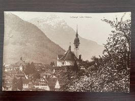 SCHWYZ von Osten, Kirche, 1917