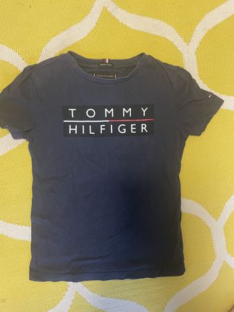Tommy Hilfiger T-Shirt, Dunkelblau, Grösse 128 - Top Zustand