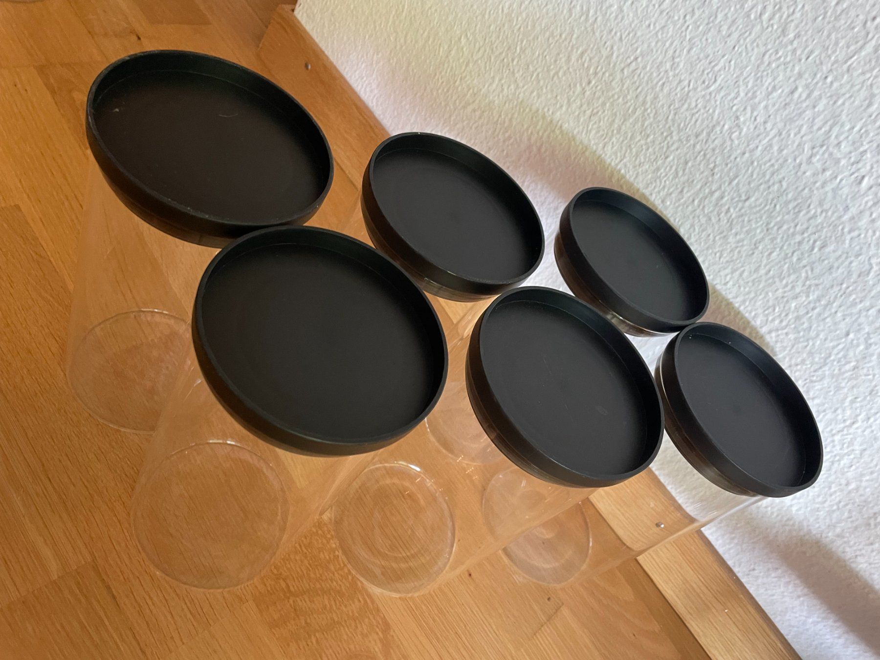 Globus Bicchieri: Vorratsgläser-Set mit Deckel 6 Stück – Usato da Wabern venduto da carciofo 1