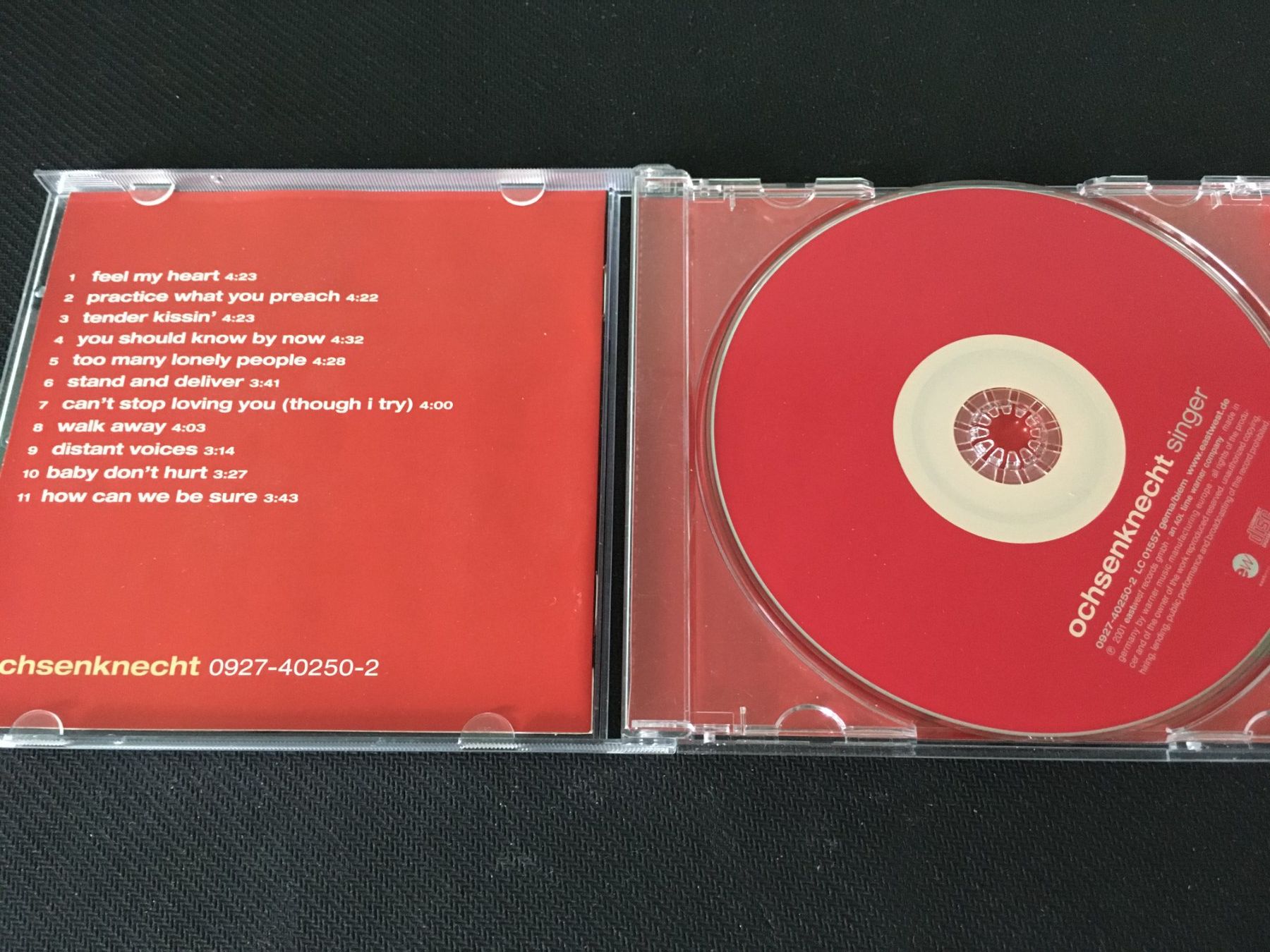 CD: Ochsenknecht - Singer -CD- – Usato da St.Gallen venduto da MedienJoe 1
