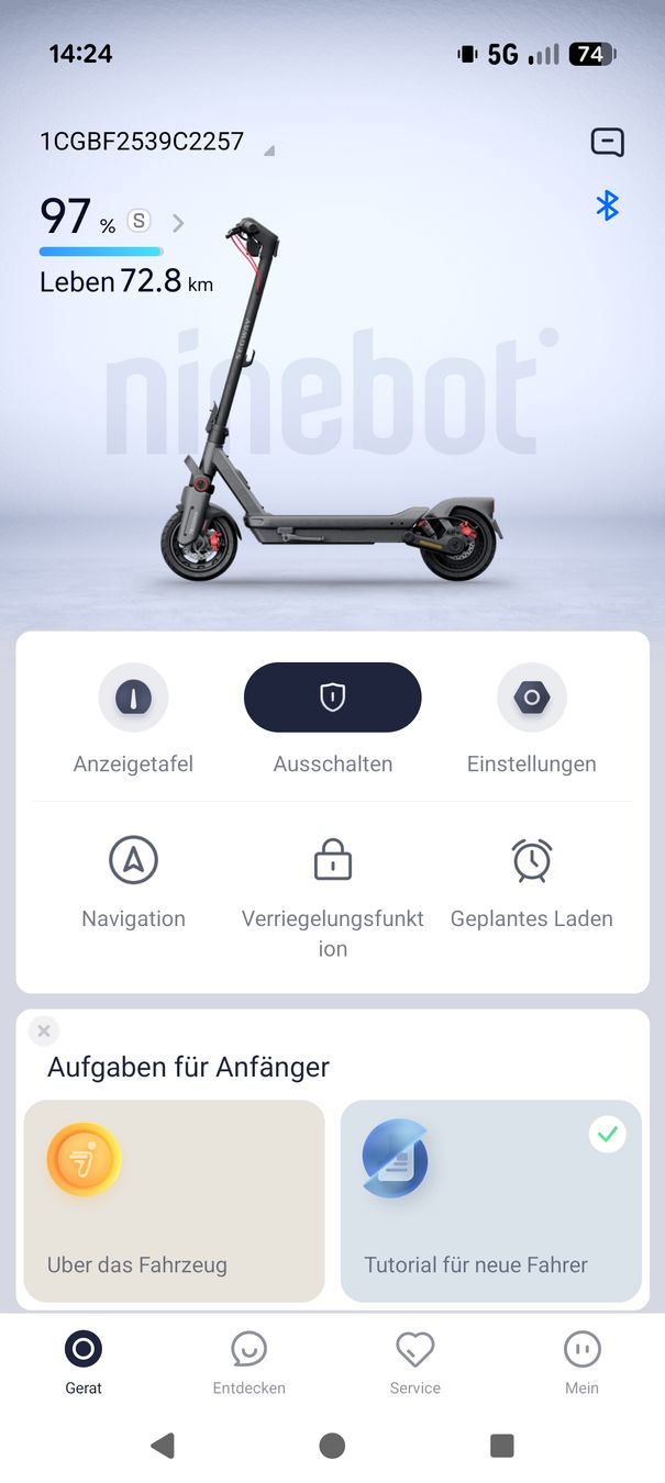 Segway Kickboard: Elektro Scooter Segway Ninebot MAX G3 D – Usato da Tegerfelden venduto da Zeno18 7