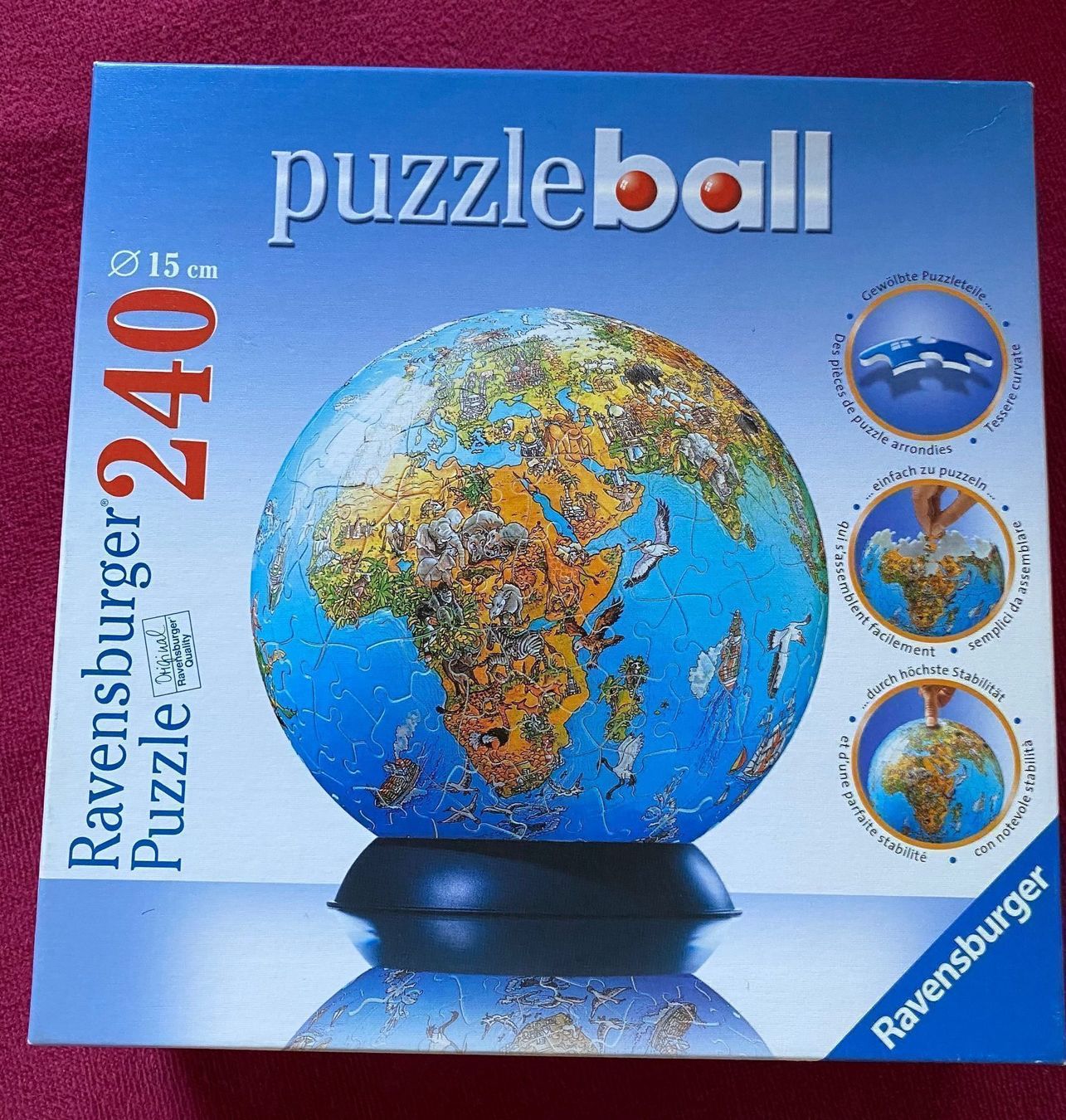 Ravensburger Puzzles: Ravensburger Puzzleball 240 Teile – Gebraucht aus Altendorf von Ga04