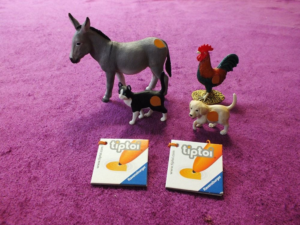 tiptoi-spielfiguren-set-mit-4-tieren-kaufen-auf-ricardo