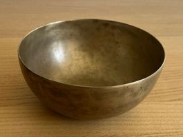 Klangschale, Vintage, schöne Patina, langanhaltender Klang