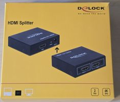 DeLOCK HDMI Splitter 1x2 4K 30Hz neuwertig