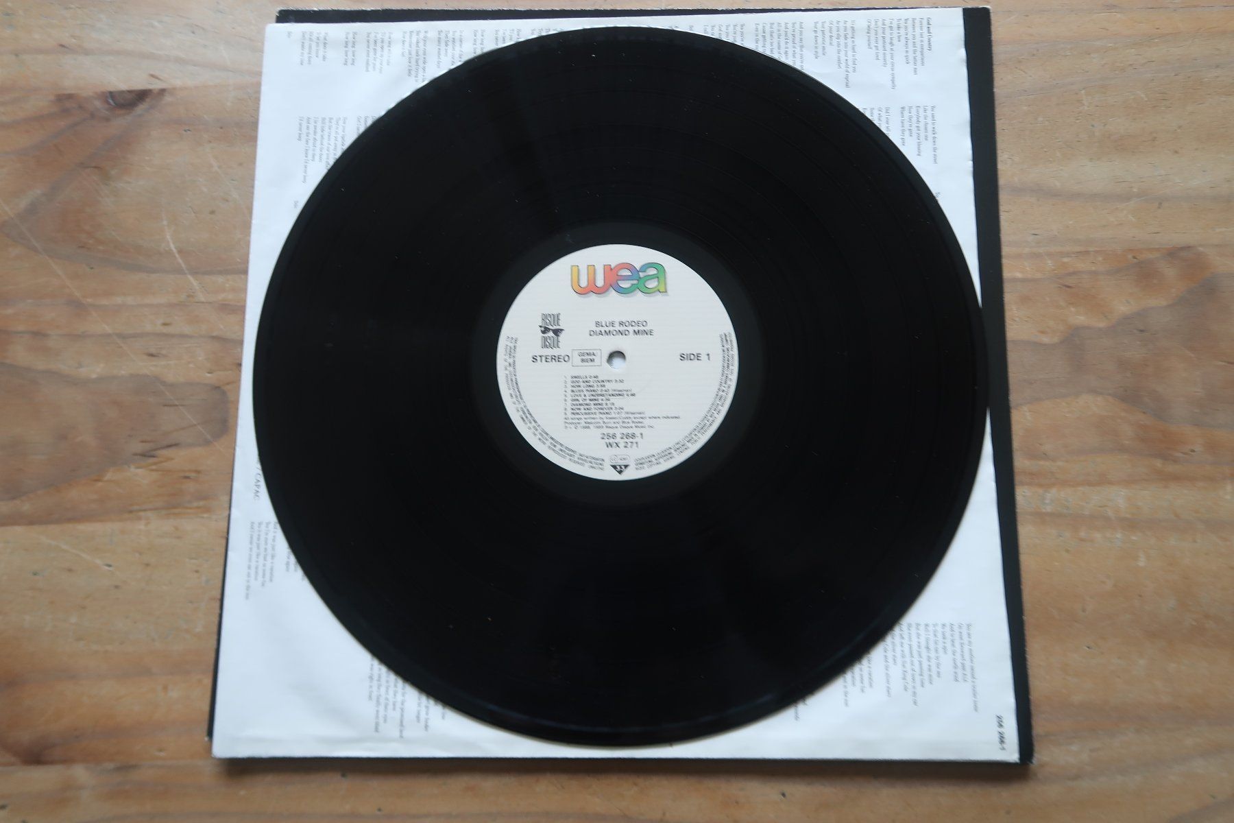Dischi in vinile: BLUE RODEO - DIAMOND MINE - VINYL LP – Usato da Basel venduto da Patiscat 3