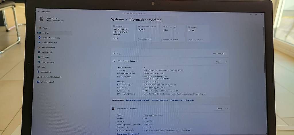 Lenovo Notebook: Ordinateur portable Lenovo – Usato da Colombier NE venduto da Couscous12 3