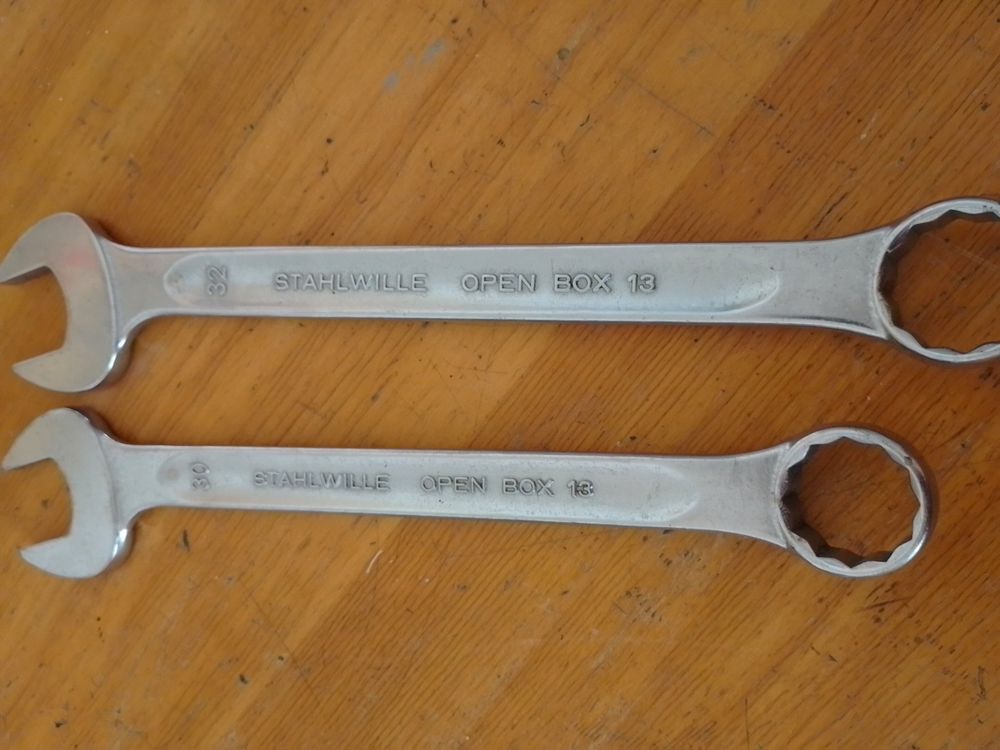 HHIP Gabelringschlüssel 7023–1006 – 9/16 Zoll, Geschmiedeter Stahl, Poliert