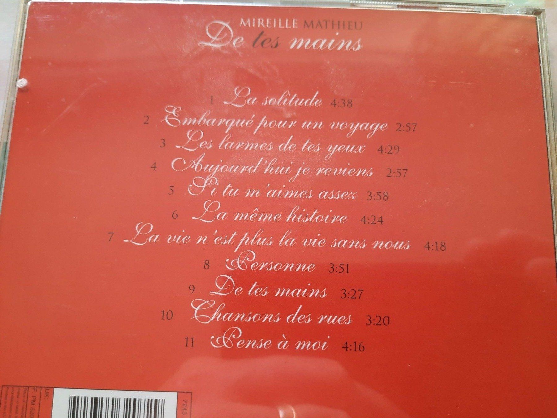 CDs: Cd Mireille Mathieu - De tes mains – D'occasion à Pully par bro_n52j 2