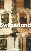 SWITZERLAND ENGADINERHAUS SWISSAIR 1982 - Original Plakat